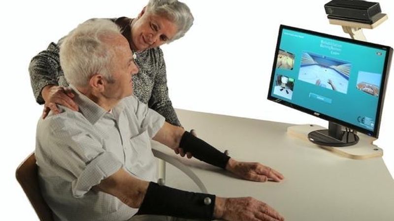 Rehabilitation Gaming System virtual reality therapy for motor recovery